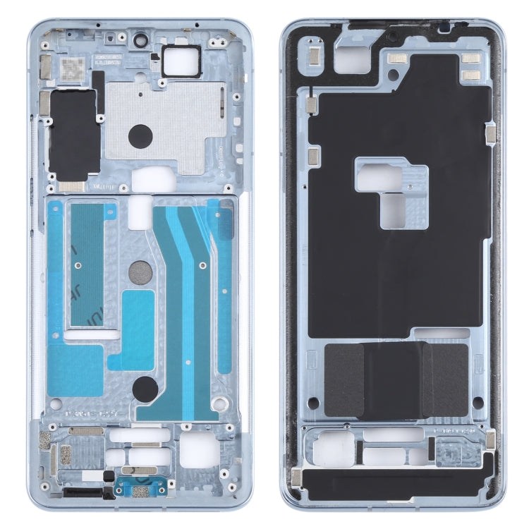 For Meizu 18 Middle Frame Bezel Plate(Blue) - Frame Bezel Plate by PMC TechLife | Online Shopping South Africa | PMC TechLife