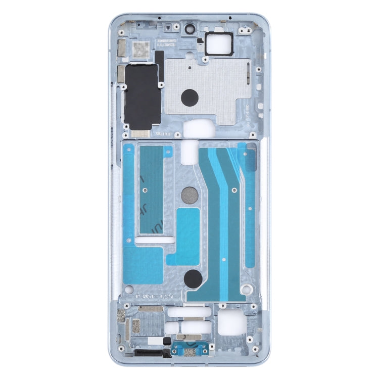 For Meizu 18 Middle Frame Bezel Plate(Blue) - Frame Bezel Plate by PMC TechLife | Online Shopping South Africa | PMC TechLife