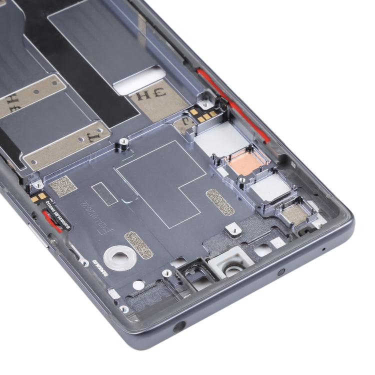 Original Front Housing LCD Frame Bezel Plate for TCL 20 Pro 5G (Black) - For TCL by PMC TechLife | Online Shopping South Africa | PMC TechLife