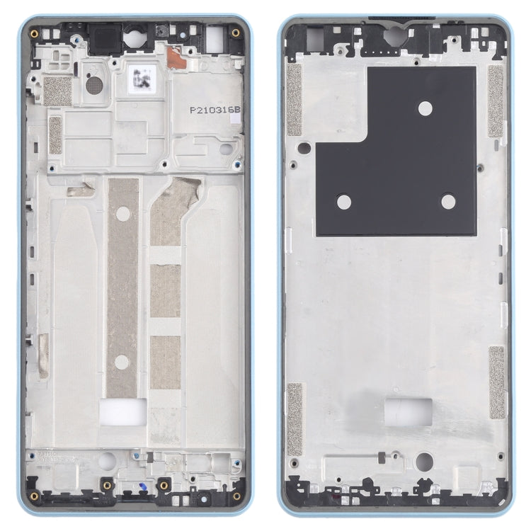 Middle Frame Bezel Plate for Sony Xperia Ace II SO-41B (Blue) - Frame Bezel Plate by PMC TechLife | Online Shopping South Africa | PMC TechLife
