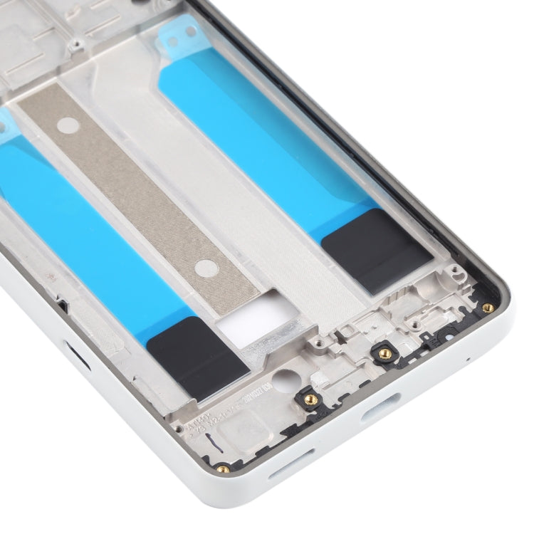 Middle Frame Bezel Plate for Sony Xperia Ace II SO-41B (White) - free shipping - PMC TechLife - Order now!