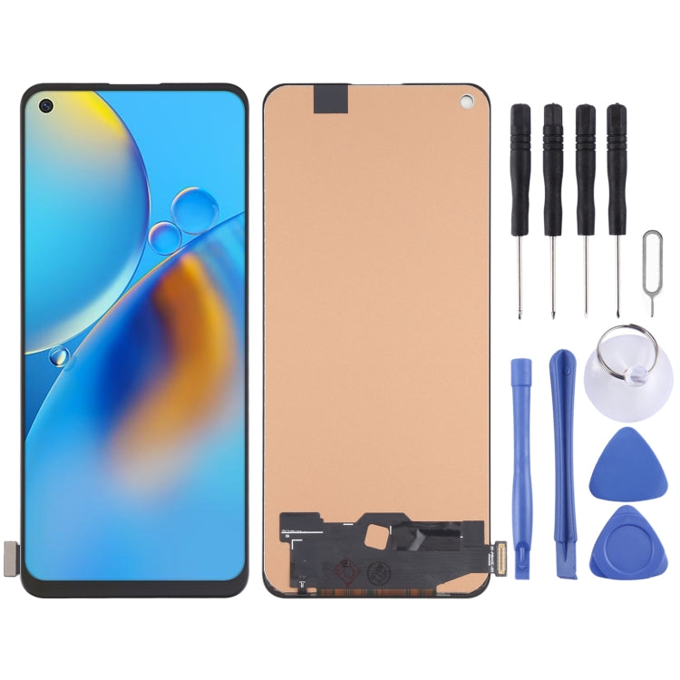 TFT Material LCD Screen and Digitizer Full Assembly (Not Supporting Fingerprint Identification) for OPPO F19 / F19 Pro / F19 Pro+ 5G CPH2219 CHP2219 CPH2285 CPH2213 - free shipping - PMC TechLife - Order now!