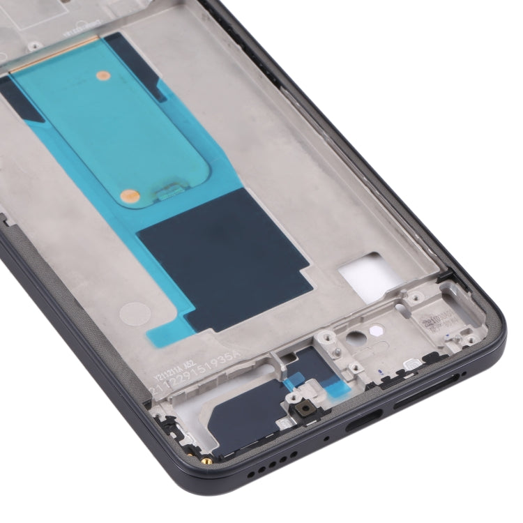 Original Front Housing LCD Frame Bezel Plate for Xiaomi Redmi Note 11 Pro (China) 21091116C / Redmi Note 11 Pro+ 5G / 11i / 11i HyperCharge 5G 21091116UI(Black) - Frame Bezel Plate by PMC TechLife | Online Shopping South Africa | PMC TechLife