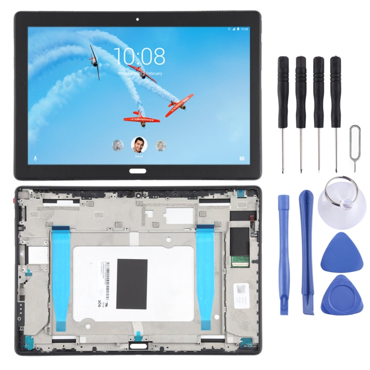 OEM LCD Screen for Lenovo Tab P10 TB-X705, TB-X705L, TB-X705F, TB-X705N Digitizer Full Assembly with Frame (Black) - free shipping - PMC TechLife - Order now!
