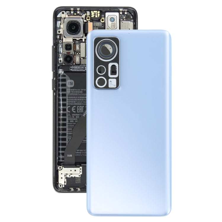 Original Battery Back Cover for Xiaomi 12(Blue) - Back Cover by PMC TechLife | Online Shopping South Africa | PMC TechLife | Buy Now Pay Later Mobicred