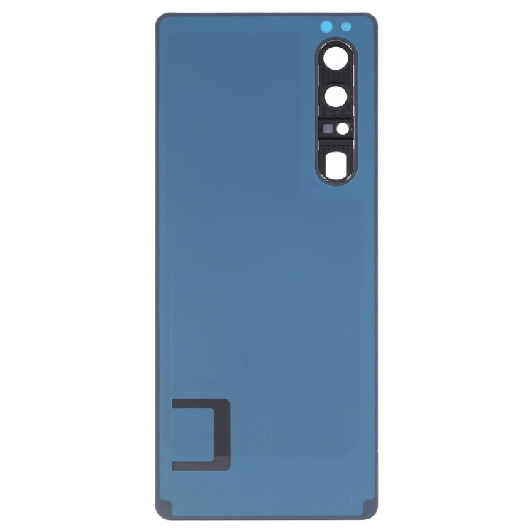Original Battery Back Cover with Camera Lens for Sony Xperia 1 III(Black) - Back Cover by PMC TechLife | Online Shopping South Africa | PMC TechLife