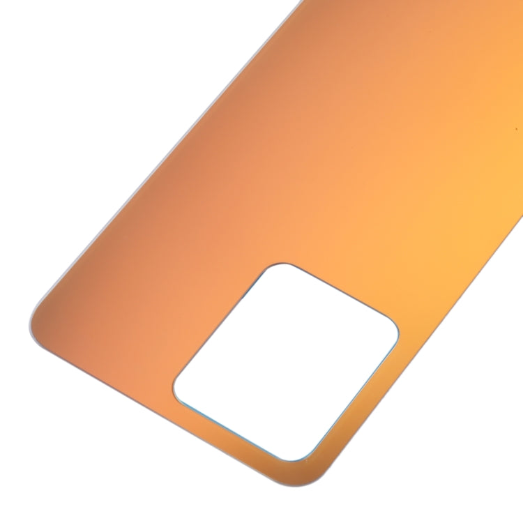 For vivo S12 / V23 5G V2162A V2130 Glass Battery Back Cover (Yellow) - Back Cover by PMC TechLife | Online Shopping South Africa | PMC TechLife