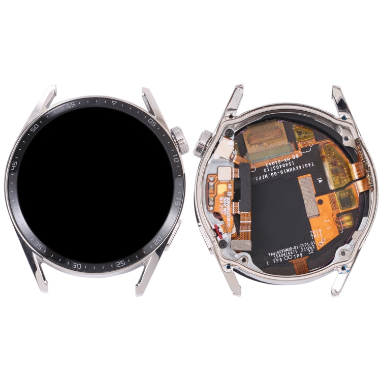 Original LCD Screen and Digitizer Full Assembly With Frame for Huawei Watch GT 3 46mm MIL-B19(Silver) -  by PMC TechLife | Online Shopping South Africa | PMC TechLife