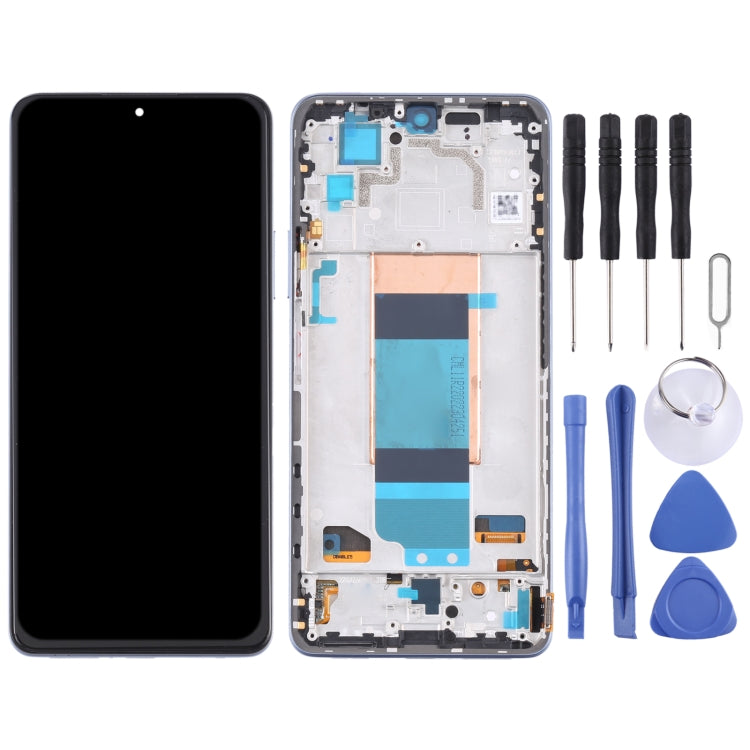 Original LCD Screen for Xiaomi Redmi K40S Digitizer Full Assembly with Frame(Blue) - free shipping - PMC TechLife - Order now!