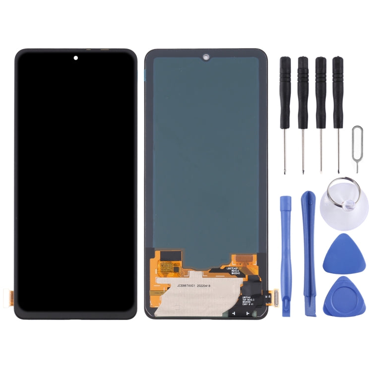 OLED Material LCD Screen and Digitizer Full Assembly For Xiaomi Redmi K40/Redmi K40 Pro/Redmi K40 Pro+/11i/11X/11X Pro/Poco F3/Black Shark 4/Black Shark 4 Pro/Black Shark 4S/Black Shark 4S Pro - free shipping - PMC TechLife - Order now!