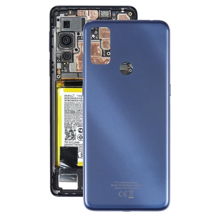 For Alcatel 1S 2021 6025H Original Battery Back Cover  (Blue) - Back Cover by PMC TechLife | Online Shopping South Africa | PMC TechLife