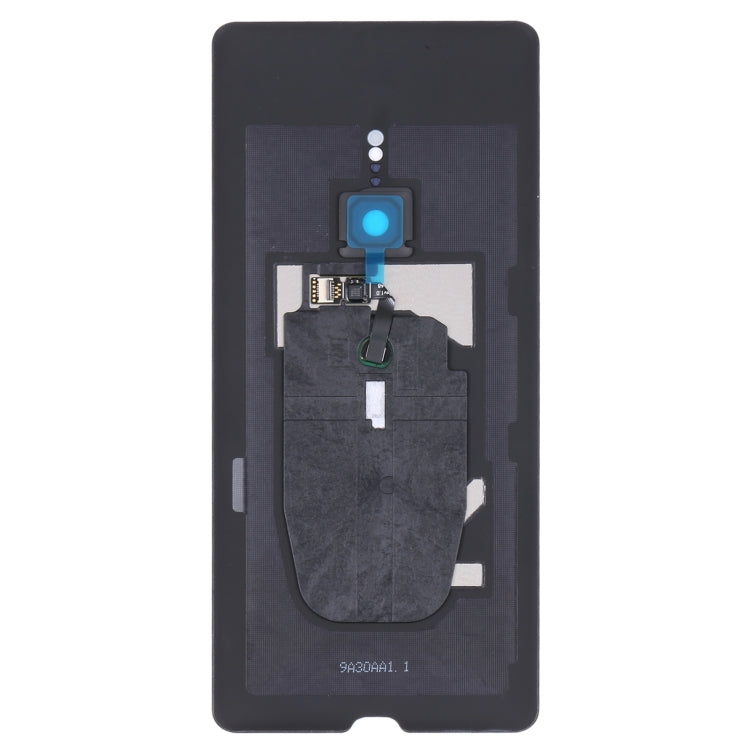 Original Battery Back Cover with Fingerprint for Sony Xperia XZ3(Black) - Back Cover by PMC TechLife | Online Shopping South Africa | PMC TechLife