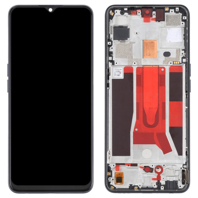 Original LCD Screen For OPPO Reno3 5G/Reno3 Youth/F15/Find X2 Lite/K7 5G Digitizer Full Assembly with Frame (Black) - free shipping - PMC TechLife - Order now!