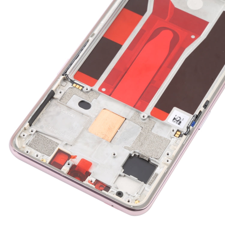 Original LCD Screen For OPPO Reno3 5G/Reno3 Youth/F15/Find X2 Lite/K7 5G Digitizer Full Assembly with Frame (Pink) - free shipping - PMC TechLife - Order now!