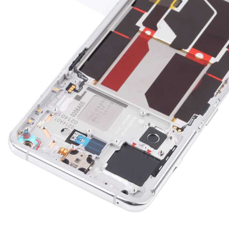 For OnePlus 10 Pro NE2210 Digitizer Full Assembly with Frame Original LCD Screen (Silver) - free shipping - PMC TechLife - Order now!