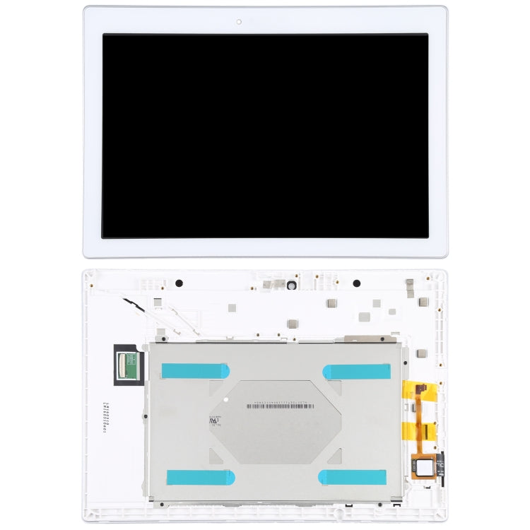 OEM LCD Screen for Lenovo Tab 2 A10-70 A10-70F A10-70L Digitizer Full Assembly with Frame (White) - free shipping - PMC TechLife - Order now!