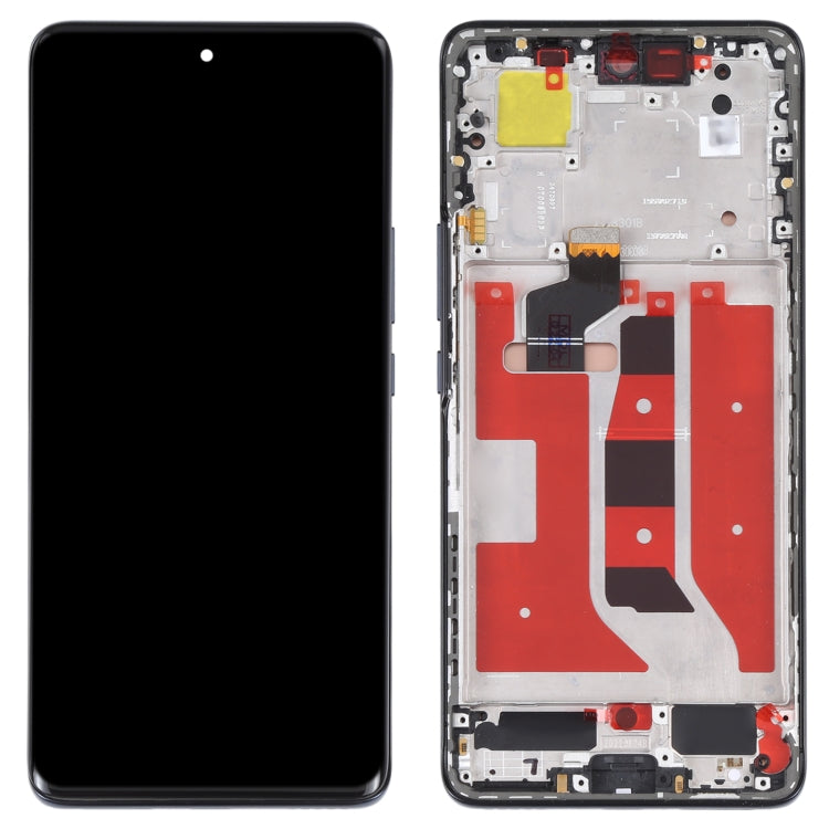 Original OLED LCD Screen for Huawei Nova 9 Digitizer Full Assembly with Frame(Black) - LCD Screen by PMC TechLife | Online Shopping South Africa | PMC TechLife
