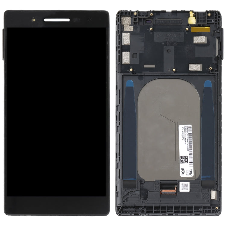 Original LCD Screen For Lenovo Tab 7 TB-7504N TB-7504X TB-7504F TB-7504 Digitizer Full Assembly with Frame(Black) - free shipping - PMC TechLife - Order now!