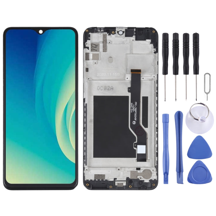 OEM LCD Screen For ZTE Blade A7S 2020 A7020 Digitizer Full Assembly with Frame (Black) - free shipping - PMC TechLife - Order now!