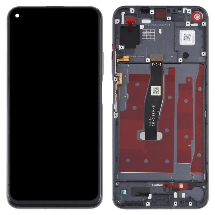 Original LCD Screen For Honor 20 / Huawei Nova 5T Digitizer Full Assembly with Frame(Black) - free shipping - PMC TechLife - Order now!