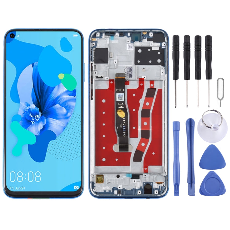 Original LCD Screen For Huawei P20 Lite 2019 Digitizer Full Assembly with Frame (Blue) - free shipping - PMC TechLife - Order now!