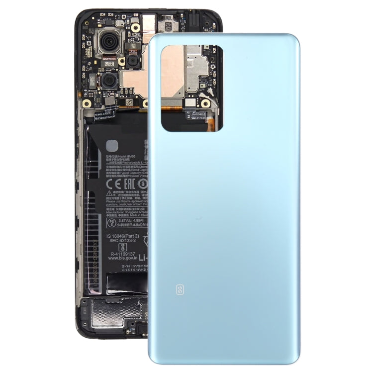 For Xiaomi Redmi Note 12 Pro+ / Redmi Note 12 Discovery Original Battery Back Cover(Blue) - Back Cover by PMC TechLife | Online Shopping South Africa | PMC TechLife | Buy Now Pay Later Mobicred