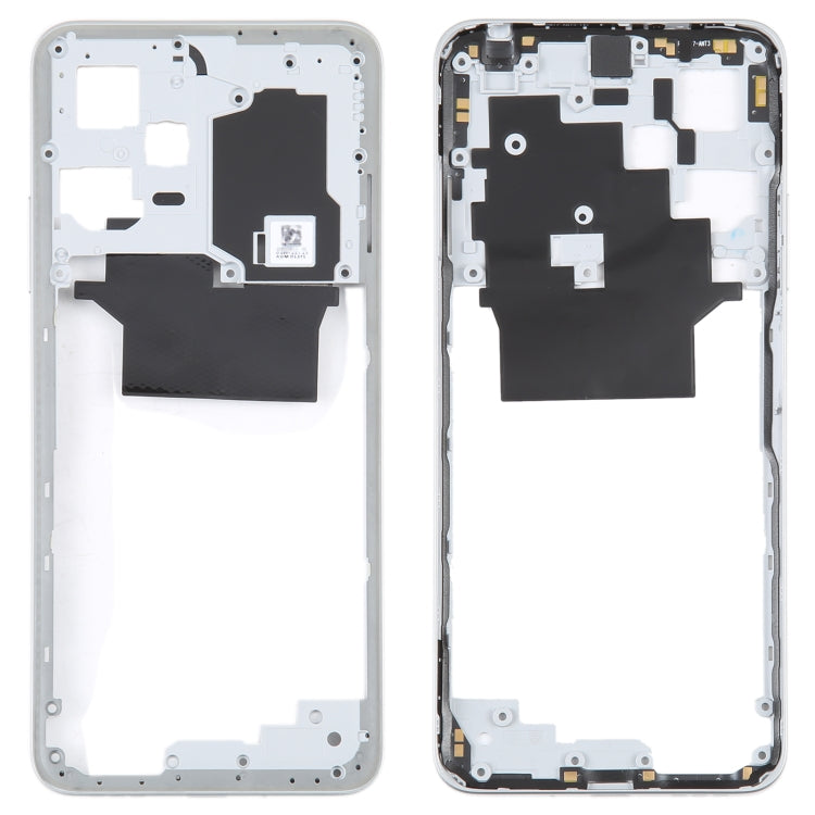 For Xiaomi Redmi Note 12 Middle Frame Bezel Plate (White) - Frame Bezel Plate by PMC TechLife | Online Shopping South Africa | PMC TechLife