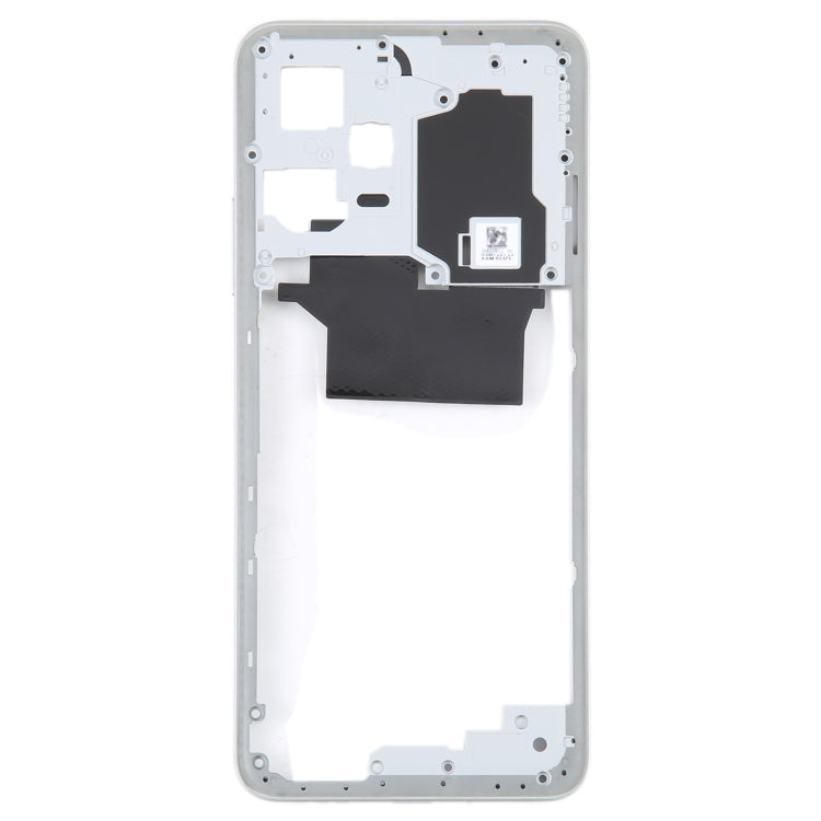 For Xiaomi Redmi Note 12 Middle Frame Bezel Plate (White) - Frame Bezel Plate by PMC TechLife | Online Shopping South Africa | PMC TechLife