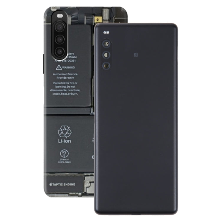 For Sony Xperia L4 Original Battery Back Cover(Black) - Back Cover by PMC TechLife | Online Shopping South Africa | PMC TechLife