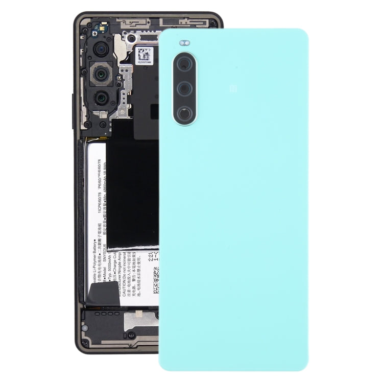 For Sony Xperia 10 IV Original Battery Back Cover(Green) - Back Cover by PMC TechLife | Online Shopping South Africa | PMC TechLife