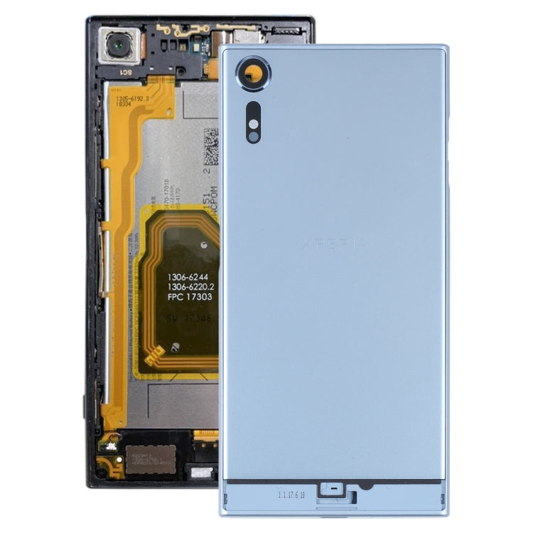 For Sony Xperia XZs Original Battery Back Cover(Blue) - Back Cover by PMC TechLife | Online Shopping South Africa | PMC TechLife