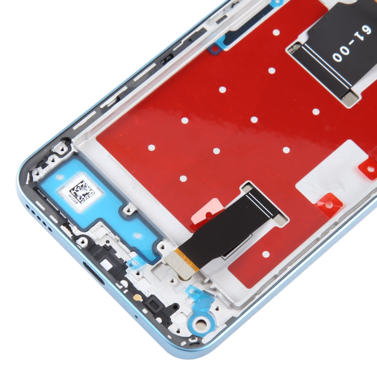 Original LCD Screen For Honor X8a Digitizer Full Assembly with Frame(Blue) - free shipping - PMC TechLife - Order now!