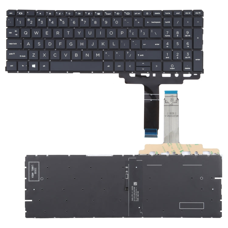 For HP ProBook 450 G8 455 G8 455R G8 650 G8 HSN-Q27C HSN-Q31C US Version Keyboard with Backlight - Replacement Keyboards by PMC TechLife | Online Shopping South Africa | PMC TechLife