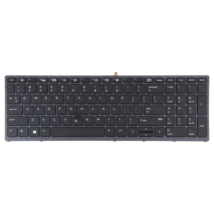 For HP ZBOOK 15 G3 17 G3 US Version Keyboard with Backlight and Pointing - Replacement Keyboards by PMC TechLife | Online Shopping South Africa | PMC TechLife