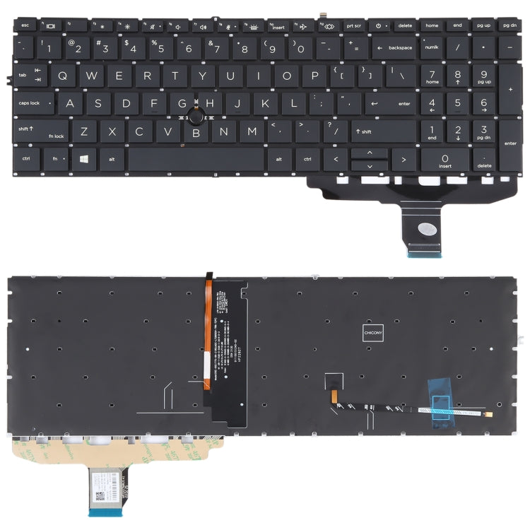 US Version Keyboard with Backlight and Pointing For HP ELITEBOOK 850 G7 G8 845 G7 G8 855 G7 G8 L89916-001 L89918 HPM19G1 - Replacement Keyboards by PMC TechLife | Online Shopping South Africa | PMC TechLife | Buy Now Pay Later Mobicred