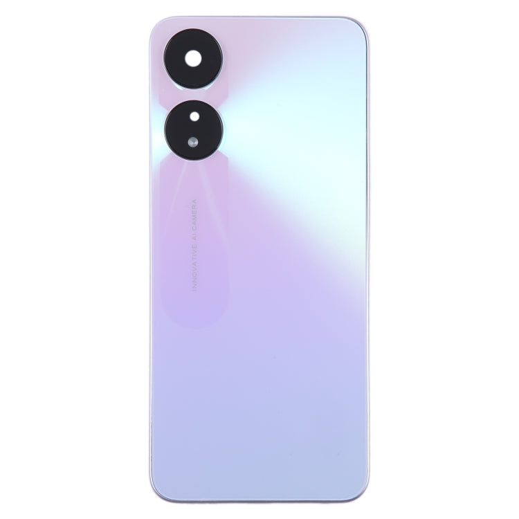 For OPPO A58 5G Original Battery Back Cover with Middle Frame(Purple) - Back Cover by PMC TechLife | Online Shopping South Africa | PMC TechLife | Buy Now Pay Later Mobicred