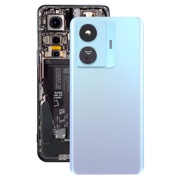 For vivo S15e Original Battery Back Cover with Camera Lens Cover(Blue) - Back Cover by PMC TechLife | Online Shopping South Africa | PMC TechLife