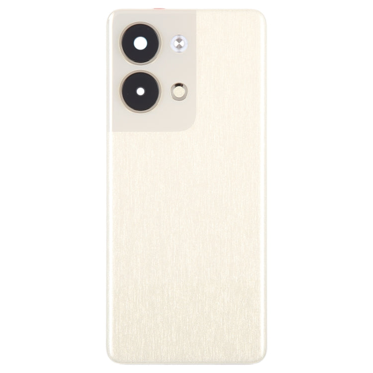 For OPPO Reno9 Original Battery Back Cover with Camera Lens Cover(Gold) - Back Cover by PMC TechLife | Online Shopping South Africa | PMC TechLife | Buy Now Pay Later Mobicred