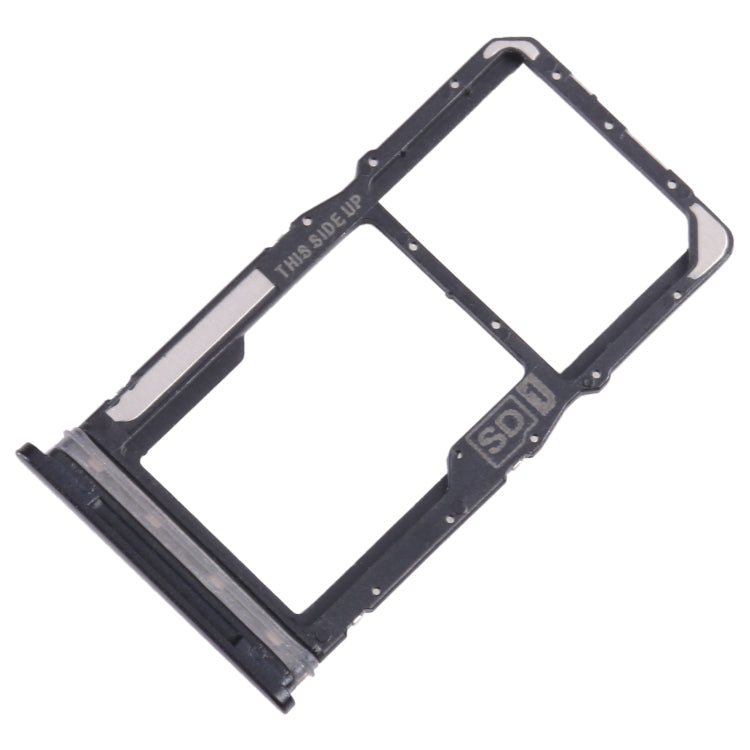 For Motorola Moto G Power 2022 SIM Card Tray + Micro SD Card Tray (Black) - Card Socket by PMC TechLife | Online Shopping South Africa | PMC TechLife