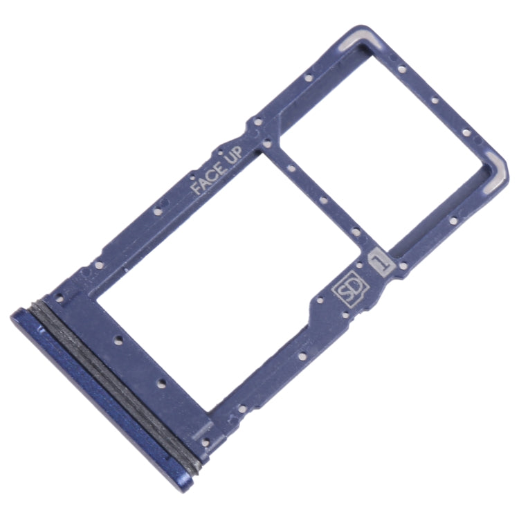 For Motorola Moto G Stylus 2022 SIM Card Tray + Micro SD Card Tray (Blue) - Card Socket by PMC TechLife | Online Shopping South Africa | PMC TechLife