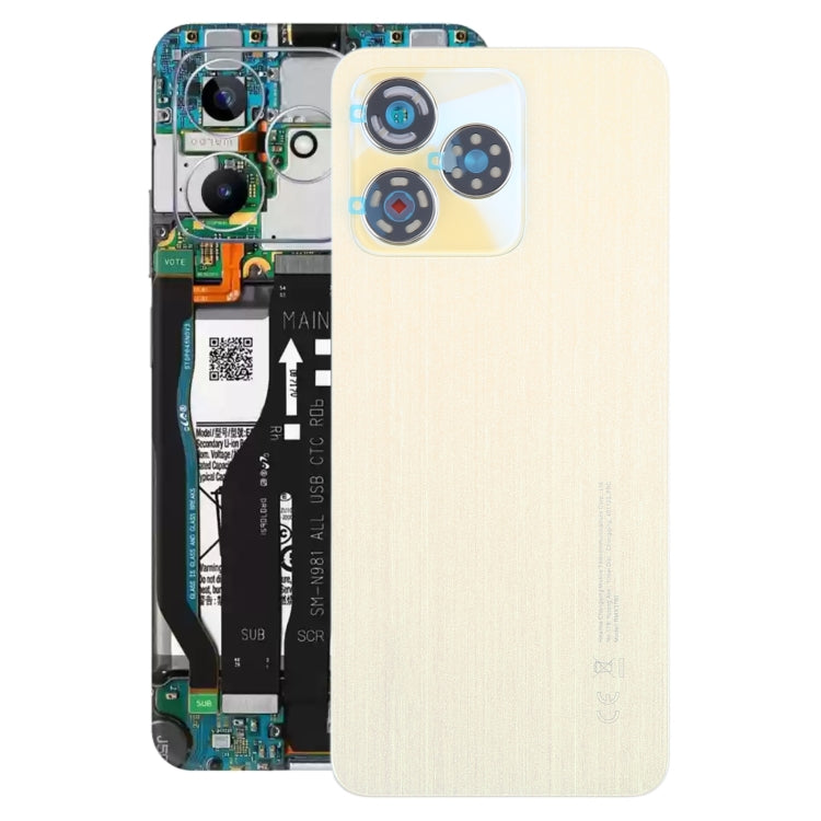 For Realme C53 Original Battery Back Cover with Camera Lens Cover(Gold) - Back Cover by PMC TechLife | Online Shopping South Africa | PMC TechLife