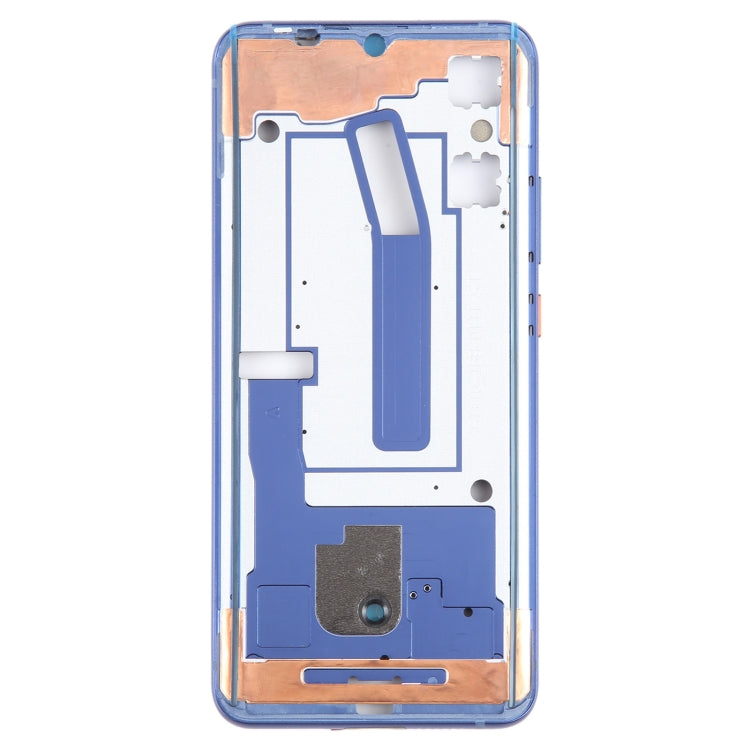 For ZTE Axon 10 Pro 5G Middle Frame Bezel Plate (Blue) - For ZTE by PMC TechLife | Online Shopping South Africa | PMC TechLife