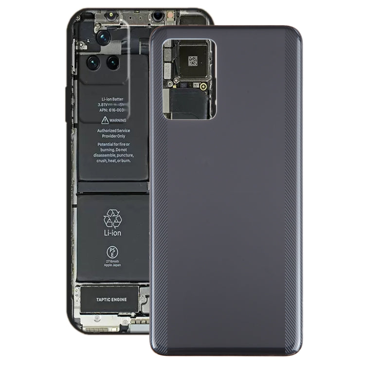 For Xiaomi Redmi K60E Original Battery Back Cover(Black) - Back Cover by PMC TechLife | Online Shopping South Africa | PMC TechLife