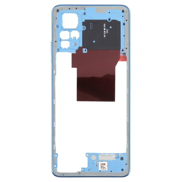 For Xiaomi Redmi Note 12 Pro 4G Original Middle Frame Bezel Plate (Blue) - Frame Bezel Plate by PMC TechLife | Online Shopping South Africa | PMC TechLife