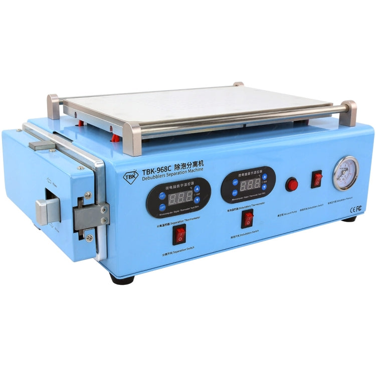 TBK-968C 220V 2 in 1 Vacuum Manual LCD Touch Screen Glass Separator Machine - free shipping - PMC TechLife - Order now!