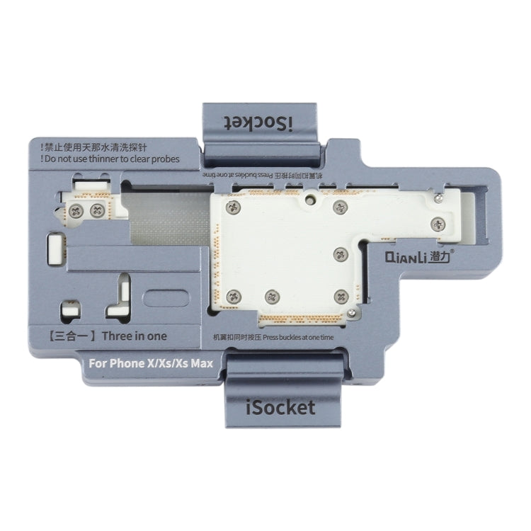 Qianli iSocket 3 In 1 Motherboard Layered Test Frame Upper Lower Layers Logic Board Function Fast Test Holder For iPhone X / XS / XS Max - free shipping - PMC TechLife - Order now!