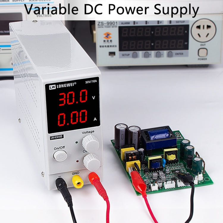 K3010D 30V 10A DC Switching Regulated Powers Supply Phone Repair Voltage Regulator(UK Plug) - Power Supply by PMC TechLife | Online Shopping South Africa | PMC TechLife