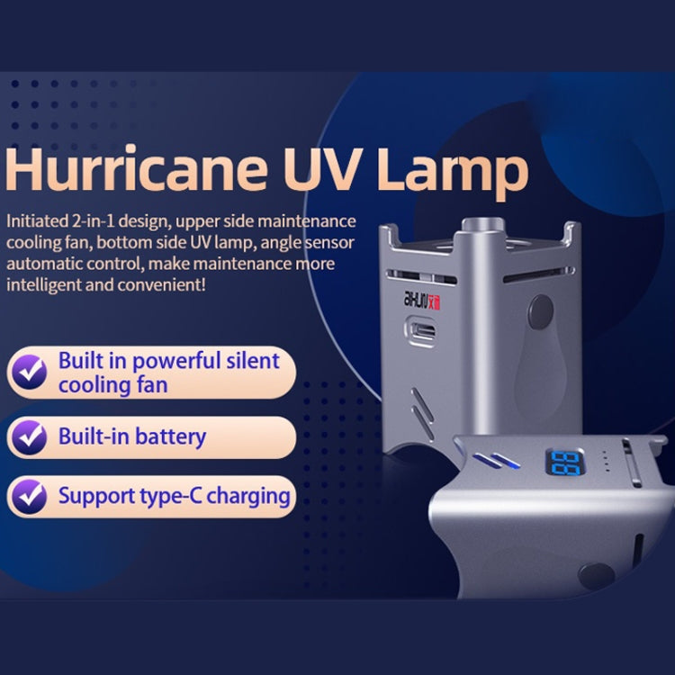 AiXun Hurricane UV Lamp With Cooling Fan - Others by PMC TechLife | Online Shopping South Africa | PMC TechLife | Buy Now Pay Later Mobicred
