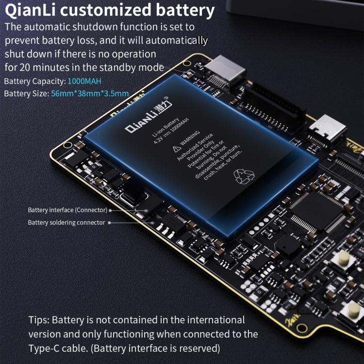 Qianli Apollo Interstellar One Multifunctional Restore Detection Device (International Edition) For iPhone 11/11 Pro Max/11 Pro/X/XS/XS Max/XR/8/8 Plus/7/7 Plus - free shipping - PMC TechLife - Order now!