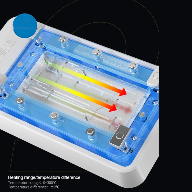 MiJing CH5 Motherboard Heater Preheater Layering Welding Platform for iPhone 12 Series, EU Plug - free shipping - PMC TechLife - Order now!